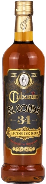 Ликер Cubanito El Conde 34, 0.7 л
