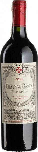 Вино Chateau Gazin, Pomerol AOC, 2014
