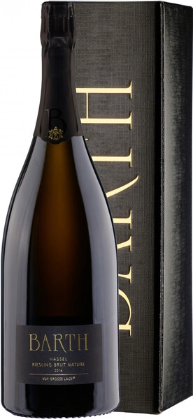 Игристое вино Barth, Hassel Riesling Brut Nature, Grosse Lage VDP, 2014, gift box, 1.5 л