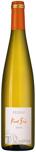 Вино Cave de Turckheim, Pinot Gris, Alsace AOC, 2022
