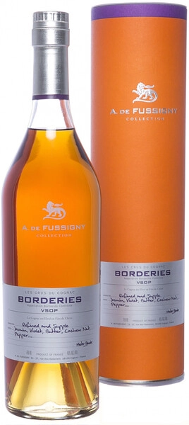 Коньяк A. de Fussigny VSOP Borderies, gift tube, 0.7 л
