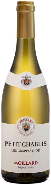 Вино Moillard, Petit Chablis "Les Grappes d'Or" AOC, 2023