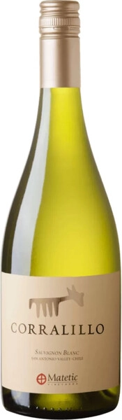 Вино Matetic, Corralillo Sauvignon Blanc, San Antonio DO, 2023