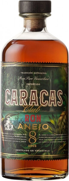 Ром Caracas Club Anejo 8 Anos, 0.7 л