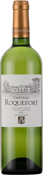 Вино Chateau Roquefort, Bordeaux AOC Blanc, 2021