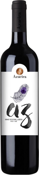 Вино Azueira, AZ Tinto Semi-Dry, Lisboa VR