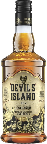 Ром Devil's Island Gold Anejo, 0.7 л