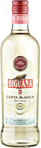 Ром "Higuana" Carta Blanca 3 Anos, 0.7 л