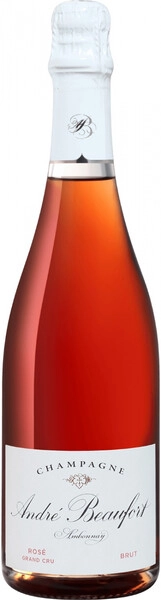 Шампанское Andre Beaufort, Ambonnay Rose Grand Cru Brut, Champagne AOC, 2015