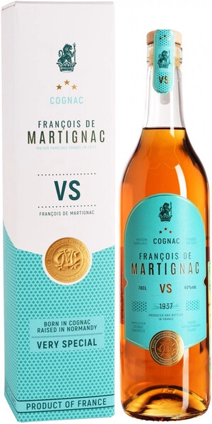 Коньяк Francois de Martignac VS, gift box, 0.7 л