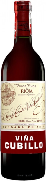 Вино Vina Cubillo Crianza, Rioja DOC, 2017