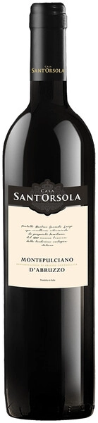Вино Fratelli Martini, Sant'Orsola Montepulciano d'Abruzzo DOC, 2020