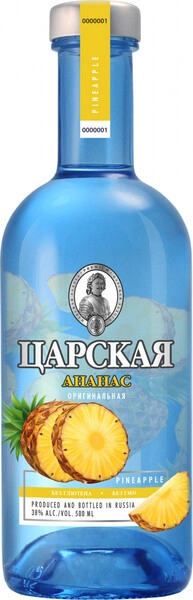 Ликер Царская Оригинальная Ананас, настойка горькая, 0.5 л