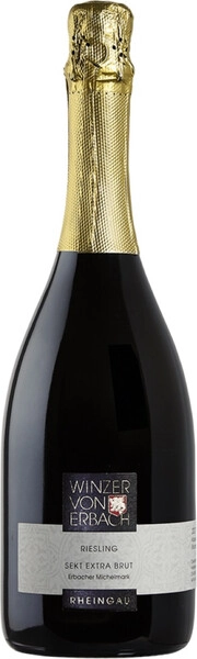 Игристое вино Winzer von Erbach, Erbacher Michelmark Riesling Sekt Extra Brut, 2023