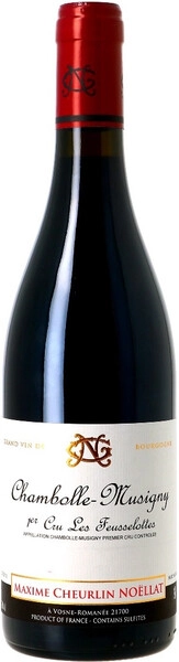 Вино Maxime Cheurlin Noellat, Chambolle-Musigny 1er Cru Les Feusselottes AOC, 2018