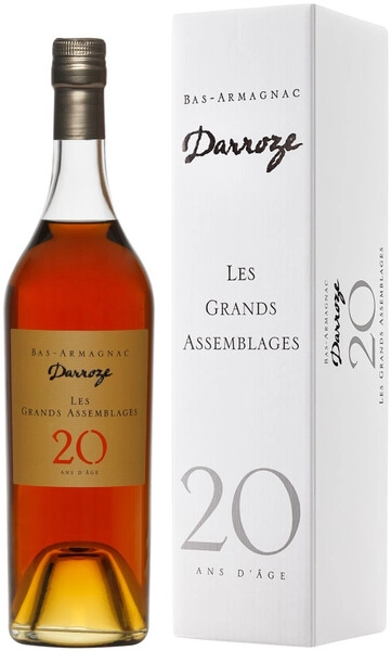Арманьяк Darroze, Les Grands Assemblages 20 ans d'age, Bas-Armagnac, gift box, 0.7 л