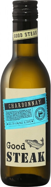 Вино Good Steak Chardonnay, 187 мл