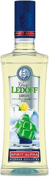 Ликер Graf Ledoff Lemon, Bitter, 0.5 л