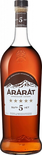 Коньяк "Арарат" 5 звезд, 1 л