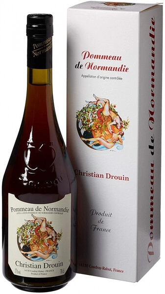 Ликер Christian Drouin, Pommeau de Normandie, gift box, 0.7 л