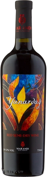 Вино Marandi, Yanardag Red Semi-Dry