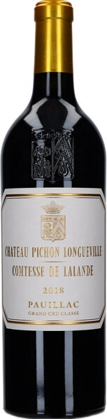 Вино Chateau Pichon-Longueville Comtesse de Lalande, Pauillac AOC 2-me Grand Cru Classe, 2018