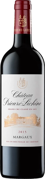 Вино Chateau Prieure-Lichine, Margaux AOC, 2018