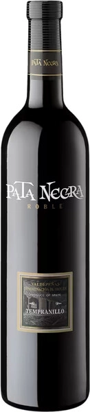 Вино "Pata Negra" Tempranillo Roble, Valdepenas DO, 2022