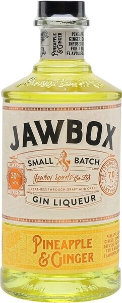 Ликер Jawbox Pineapple & Ginger, 0.7 л