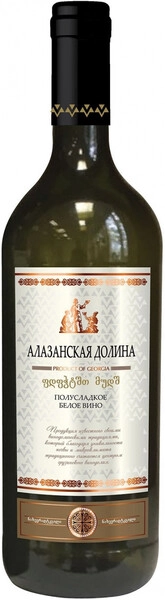Вино Venakhi Alazany Valley White, 1 л
