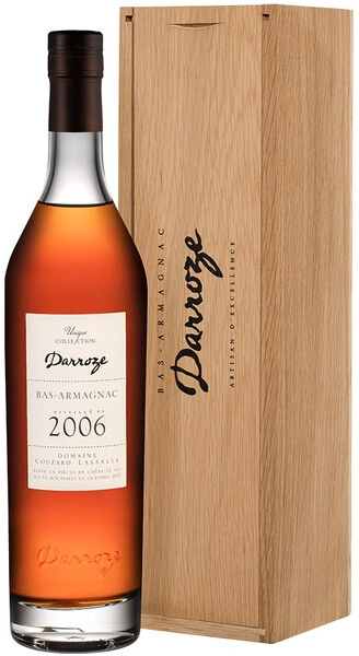 Арманьяк Darroze, Bas-Armagnac Domaine Couzard Lassalle, 2006, wooden box, 0.7 л