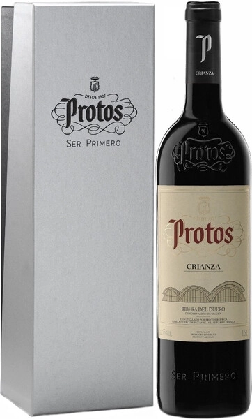 Вино Protos Crianza, 2019, gift box, 1.5 л