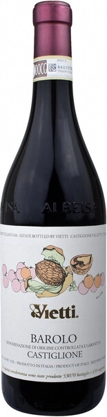 Вино Vietti, Barolo Castiglione DOCG, 2019