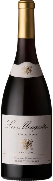 Вино Les Mougeottes Pinot Noir, Pays d'Oc IGP, 2023