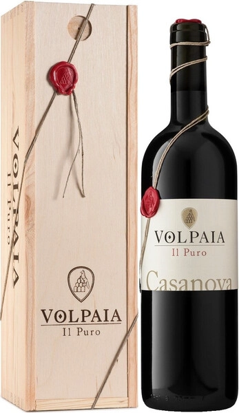 Вино Castello di Volpaia, Il Puro Casanova, Chianti Classico Gran Selezione DOCG, 2018, wooden box