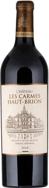 Вино Chateau Les Carmes Haut-Brion, Pessac-Leognan AOC, 2018
