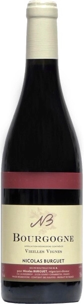 Вино Domaine Nicolas Burguet, Bourgogne Vieilles Vignes AOC, 2022