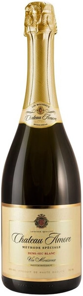 Игристое вино Chateau Amore Demi-sec Blanc
