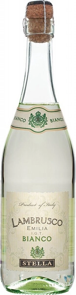 Игристое вино Stella Bianco, Lambrusco dell'Emilia IGT