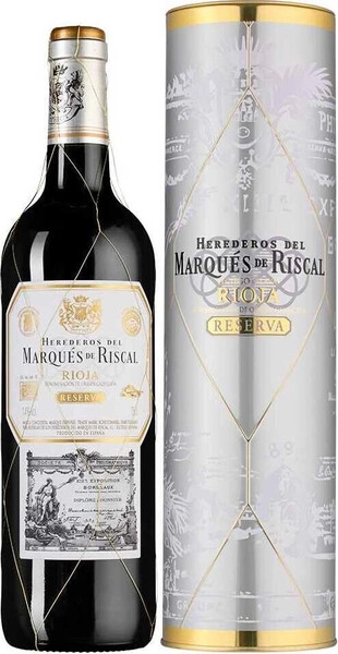 Вино Herederos del Marques de Riscal Reserva, Rioja DOC, 2020, gift box