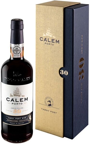 Портвейн Calem 30 Years Old Tawny Porto, gift box