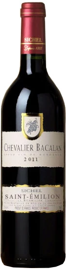 Вино Sichel, "Chevalier Bacalan" Saint-Emilion AOC, 2011