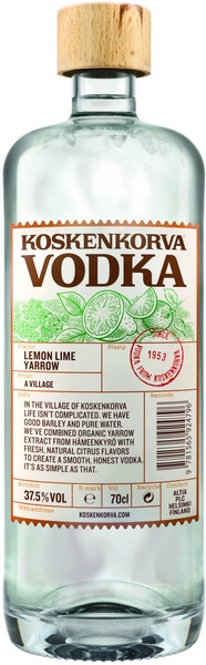 Водка Koskenkorva Lemon Lime Yarrow, 0.7 л