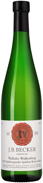 Вино J. B. Becker, Wallufer Walkenberg Spatburgunder Spatlese Rose, 2021