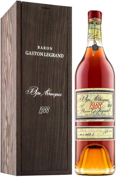 Арманьяк Baron G. Legrand 1988 Bas Armagnac, 0.7 л