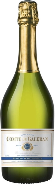 Игристое вино Comte de Galeran Blanquette de Limoux AOC Brut