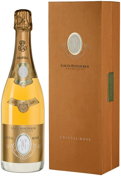 Шампанское Cristal Rose AOC, 2012, gift box