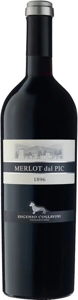 Вино Eugenio Collavini, Merlot dal Pic, Collio DOC, 2018