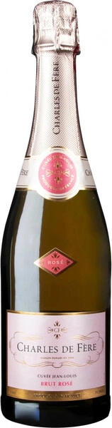 Игристое вино Charles de Fere, Cuvee Jean-Louis Brut Rose