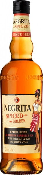 Ром Bardinet, Negrita Spiced Golden, 0.7 л